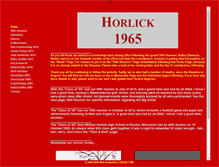 Tablet Screenshot of horlick65.net
